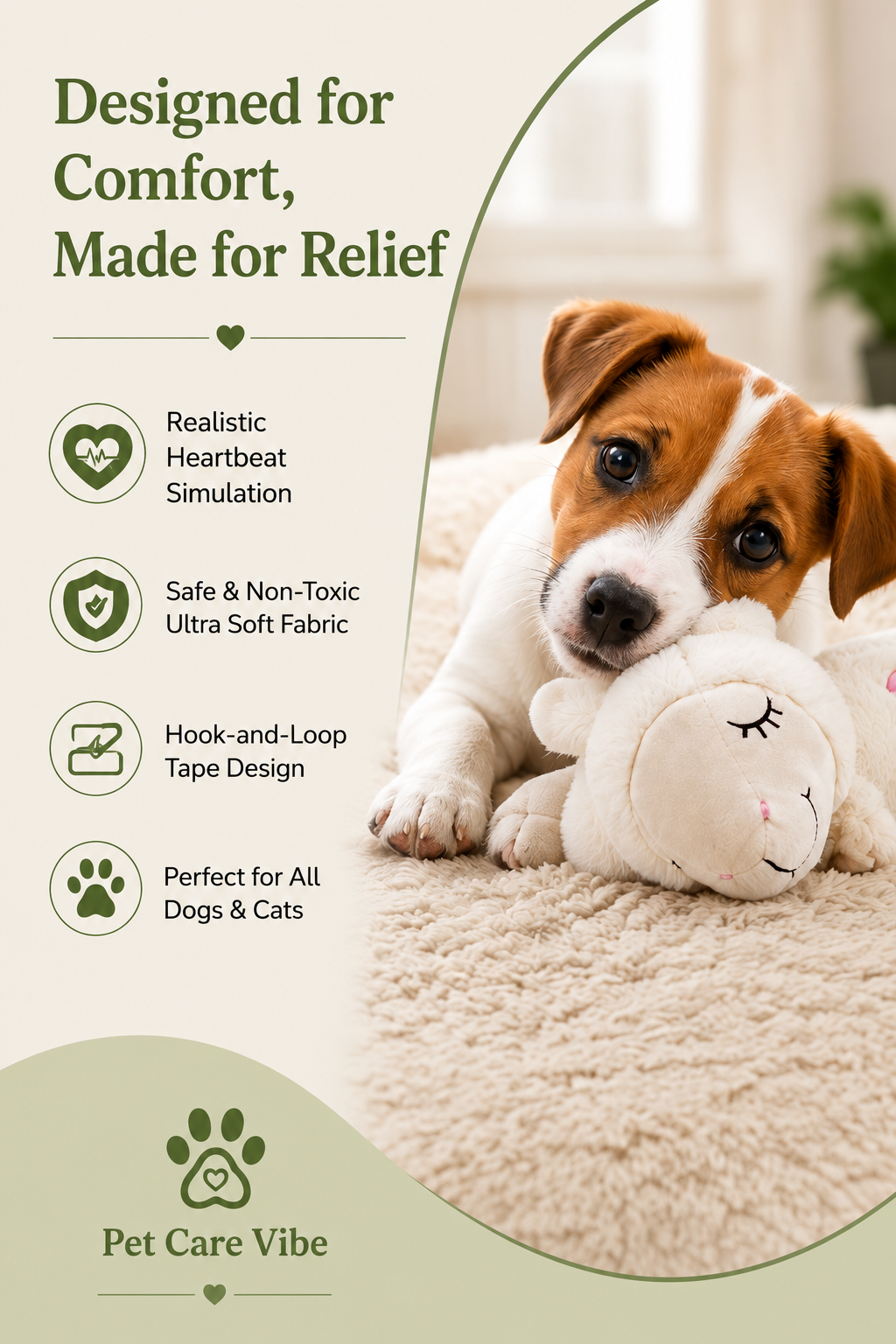 Heartbeat Dog Toy